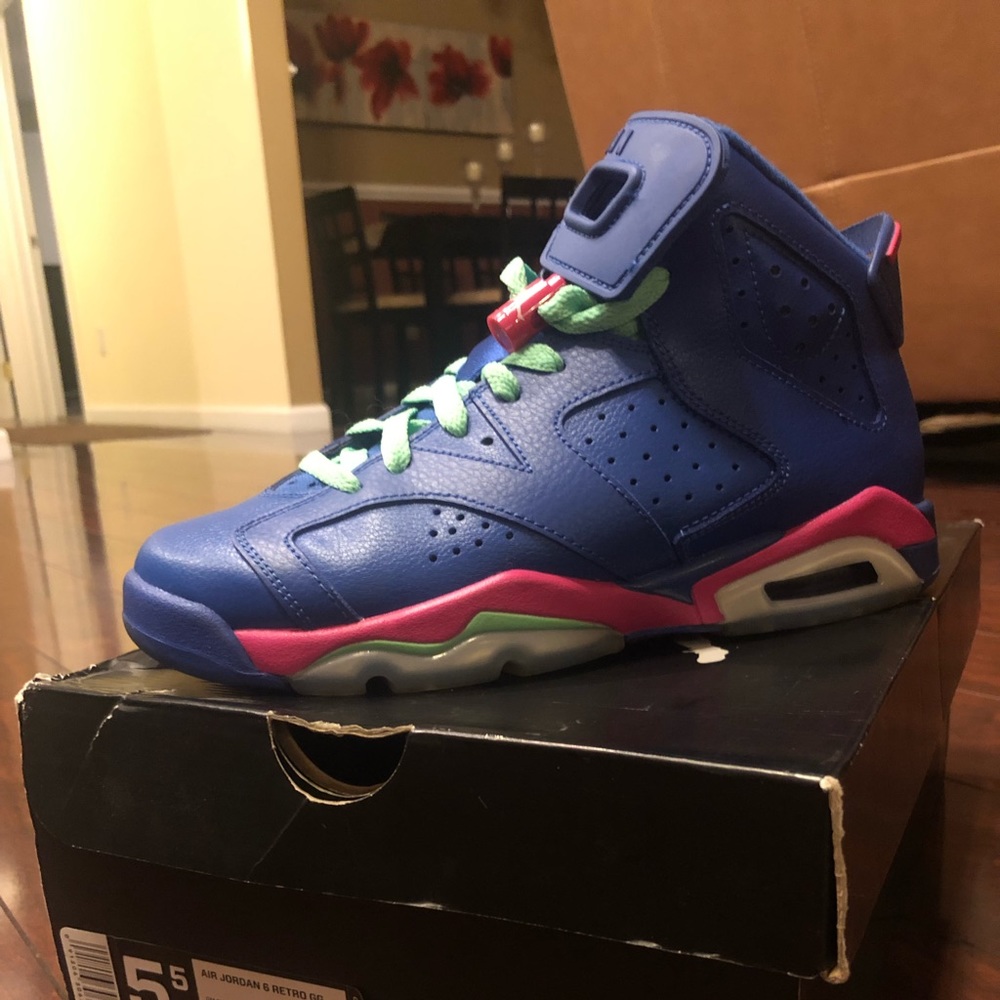 Jordan’s anaconda 6’s